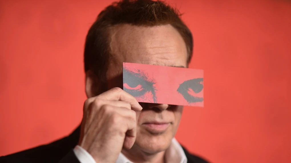 Nicolas Cage arrives at the premiere of 'Longlegs' at the Egyptian Theatre on Monday, July 8, 2024, in Los Angeles. (Photo by Richard Shotwell /Invision / AP)